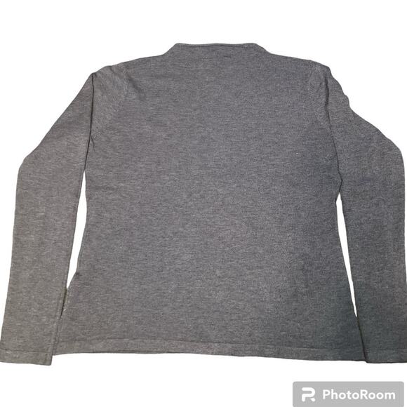 Vilci Milano Gray Mock Neck Sweater - Size Medium - NWT - Picture 3 of 6